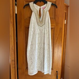 White lace Lilly Pulitzer dress